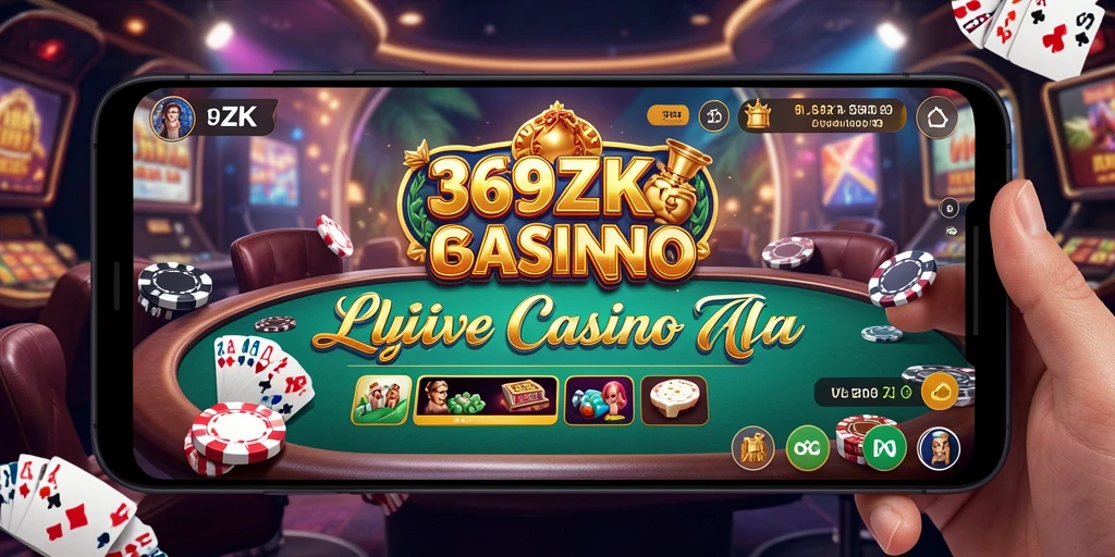 Tampilan gameplay Live Casino yang menarik dan interaktif.