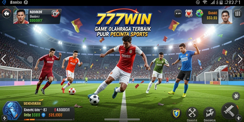 Tampilan menarik dari gameplay 777WIN yang menampilkan pertandingan olahraga seru.