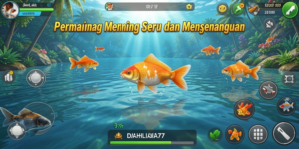 Tangkapan ikan besar dalam gameplay DAHLIA77 yang menarik.