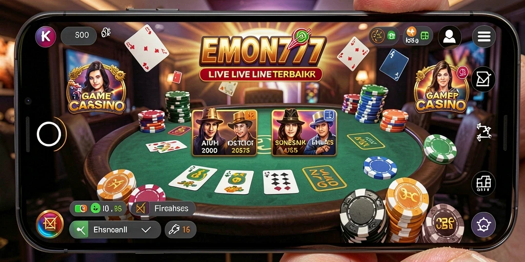 Gameplay EMON777 yang mendebarkan dalam dunia Live Casino.