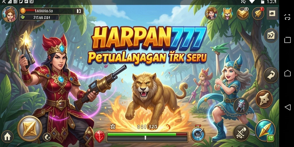 Tampilan gameplay HARAPAN777 yang menakjubkan dan mendebarkan.