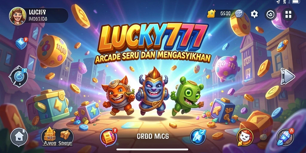 Tampilan gameplay seru di LUCKY777 dengan beragam level yang menantang.