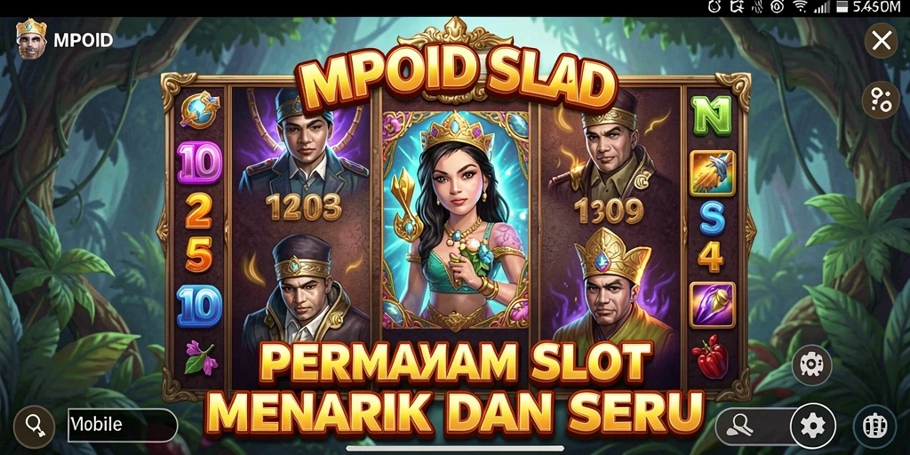 Tampilan gameplay MPOID yang menakjubkan dalam permainan Slot.