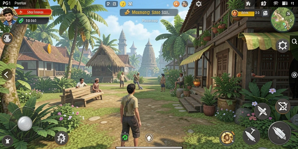 Screenshot gameplay PG11 menampilkan keseruan permainan santai yang seru.
