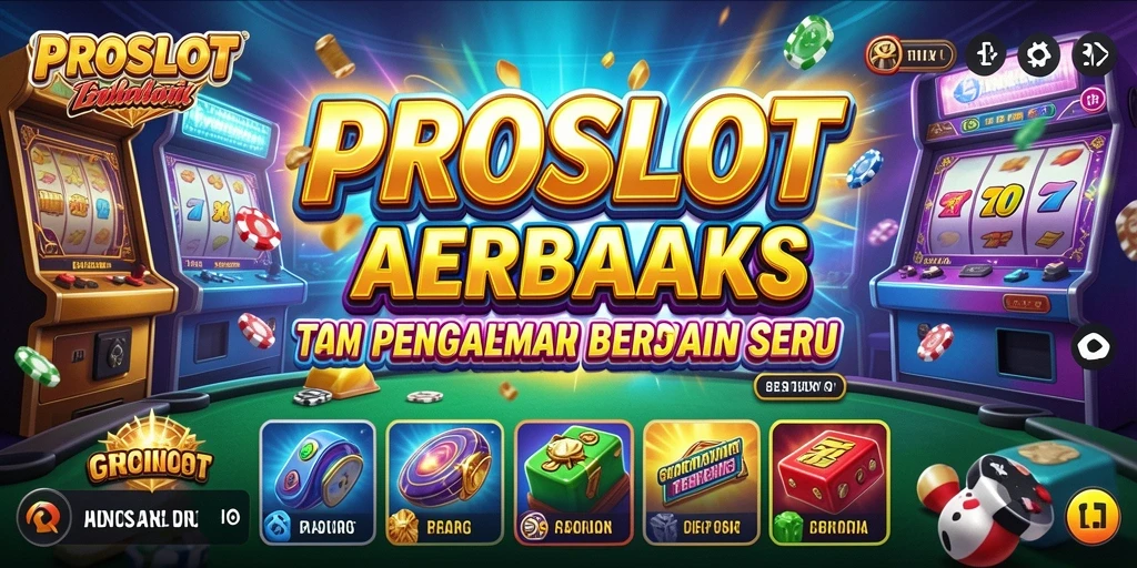 Tampilan gameplay slot yang menarik dan penuh warna di PROSLOT.