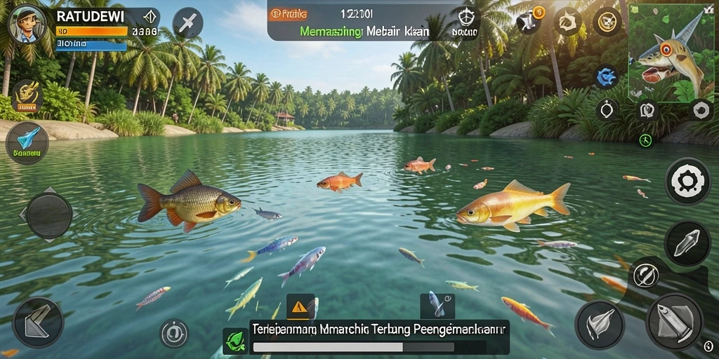 Tangkapan ikan yang besar dan indah di RATUDEWI.
