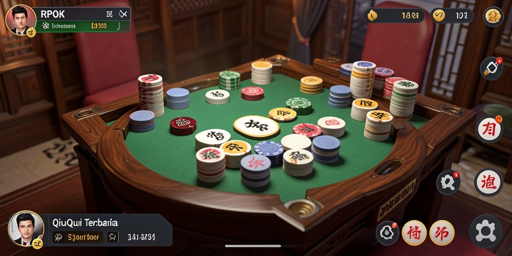 Tangkapan layar RPOK menampilkan gameplay yang mendebarkan dan interaksi pemain.