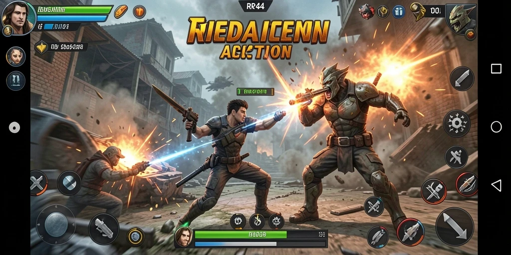 Gameplay menegangkan dalam pertempuran seru RR44.