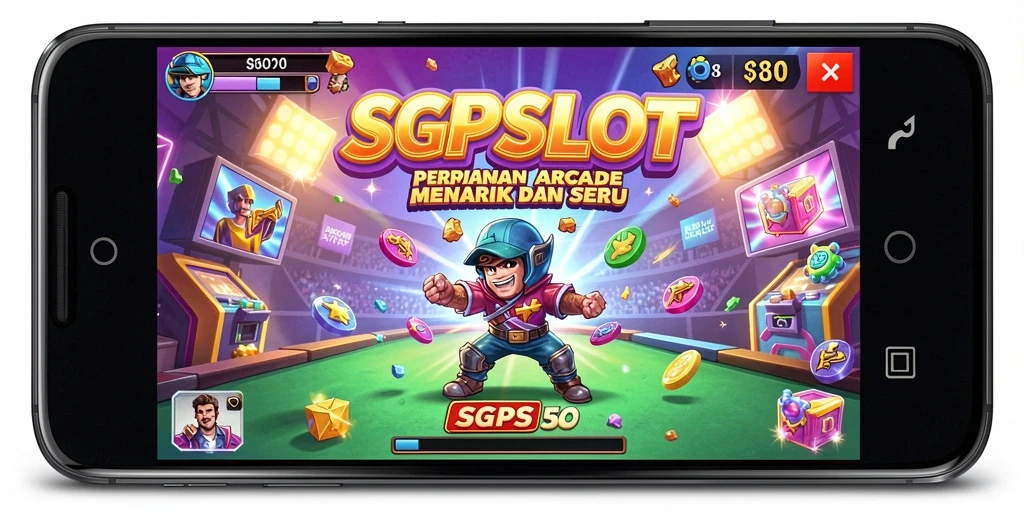 Screenshot gameplay SGPSLOT menampilkan aksi seru dalam permainan arcade.