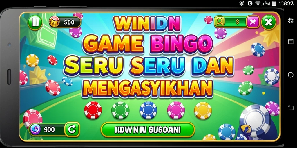 Tampilan gameplay Bingo yang seru dan interaktif.